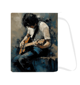 Durable and stylish Fretboard Fusion Laundry Bag perfect for home or dorm use.